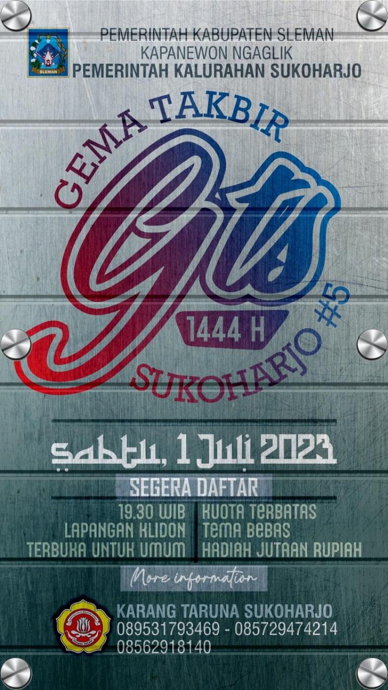 1 JULI 2023, GEMA TAKBIR SUKOHARJO #5