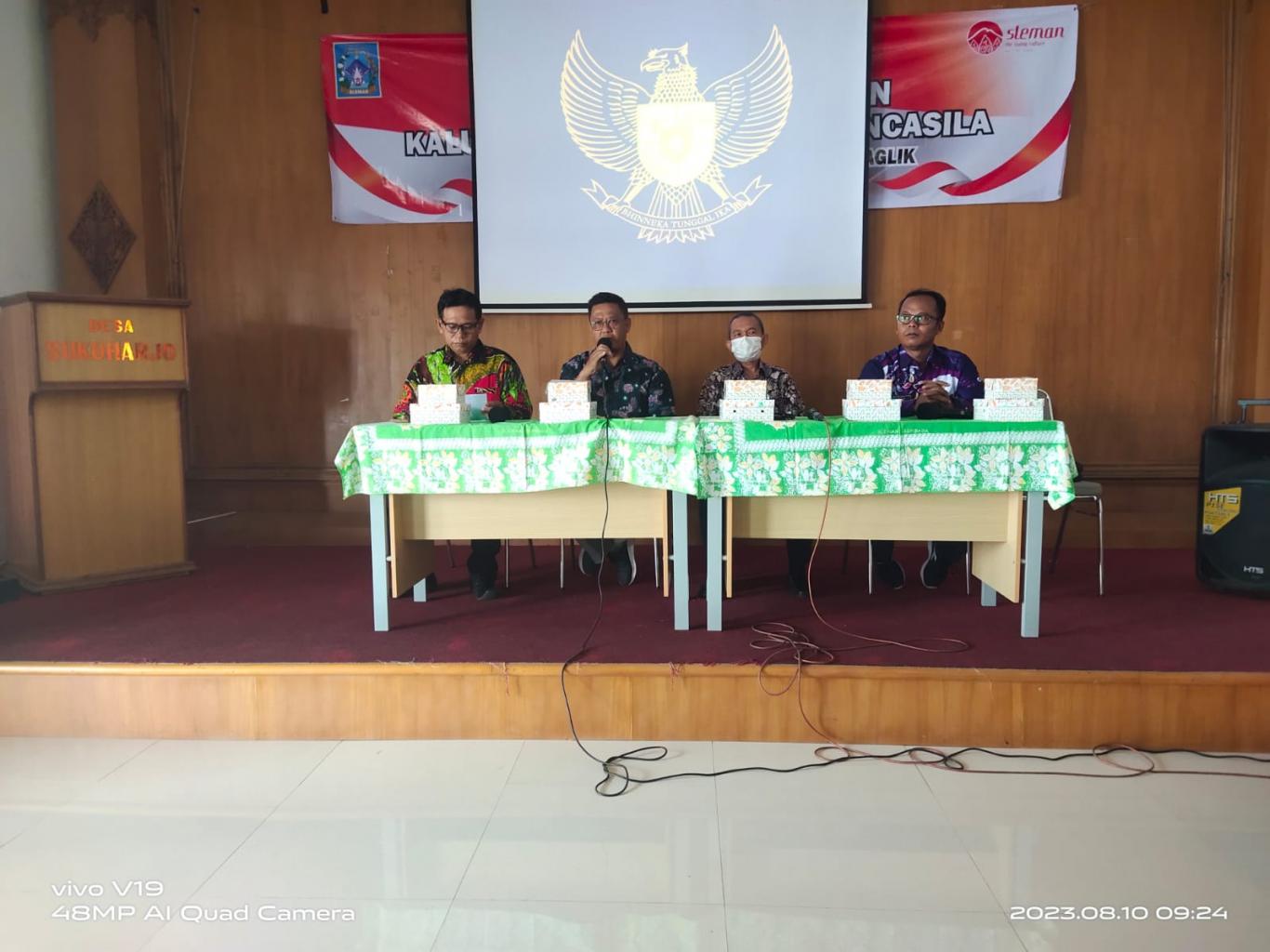 PENDAMPINGAN RINTISAN KALURAHAN BERKARAKTER PANCASILA