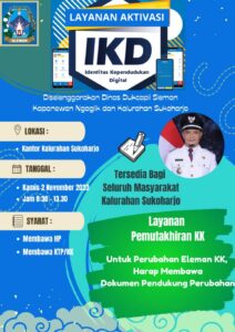 2 NOVEMBER 2023, LAYANAN AKTIVASI IKD