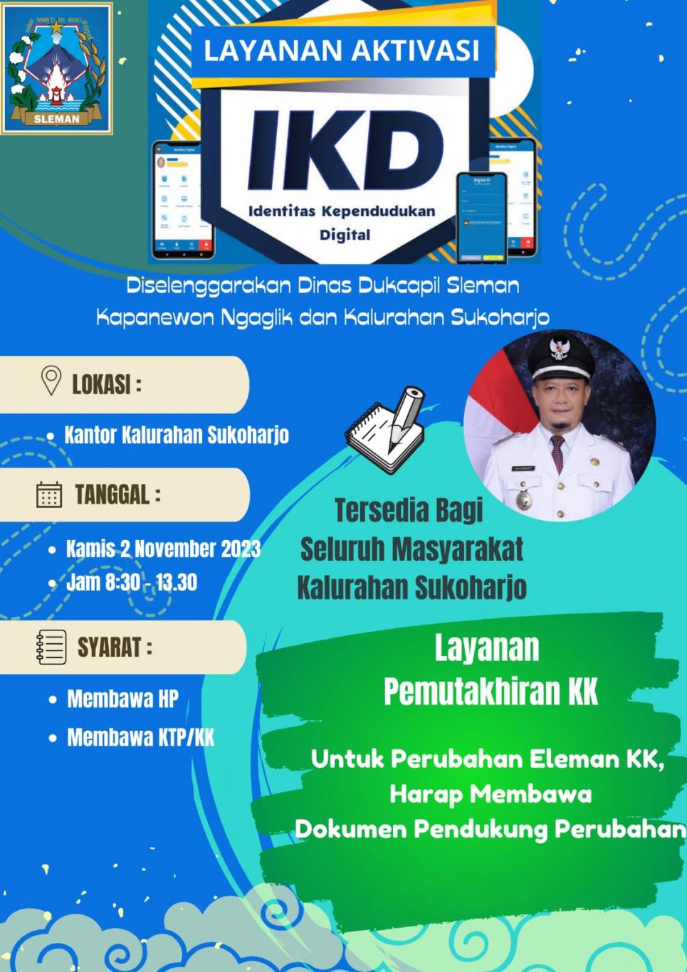 2 NOVEMBER 2023, LAYANAN AKTIVASI IKD