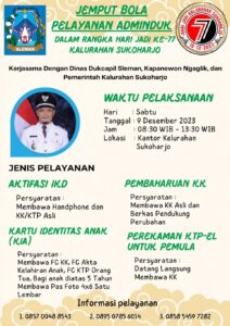 9 Desember 2023, Jemput Bola Pelayanan Adminduk