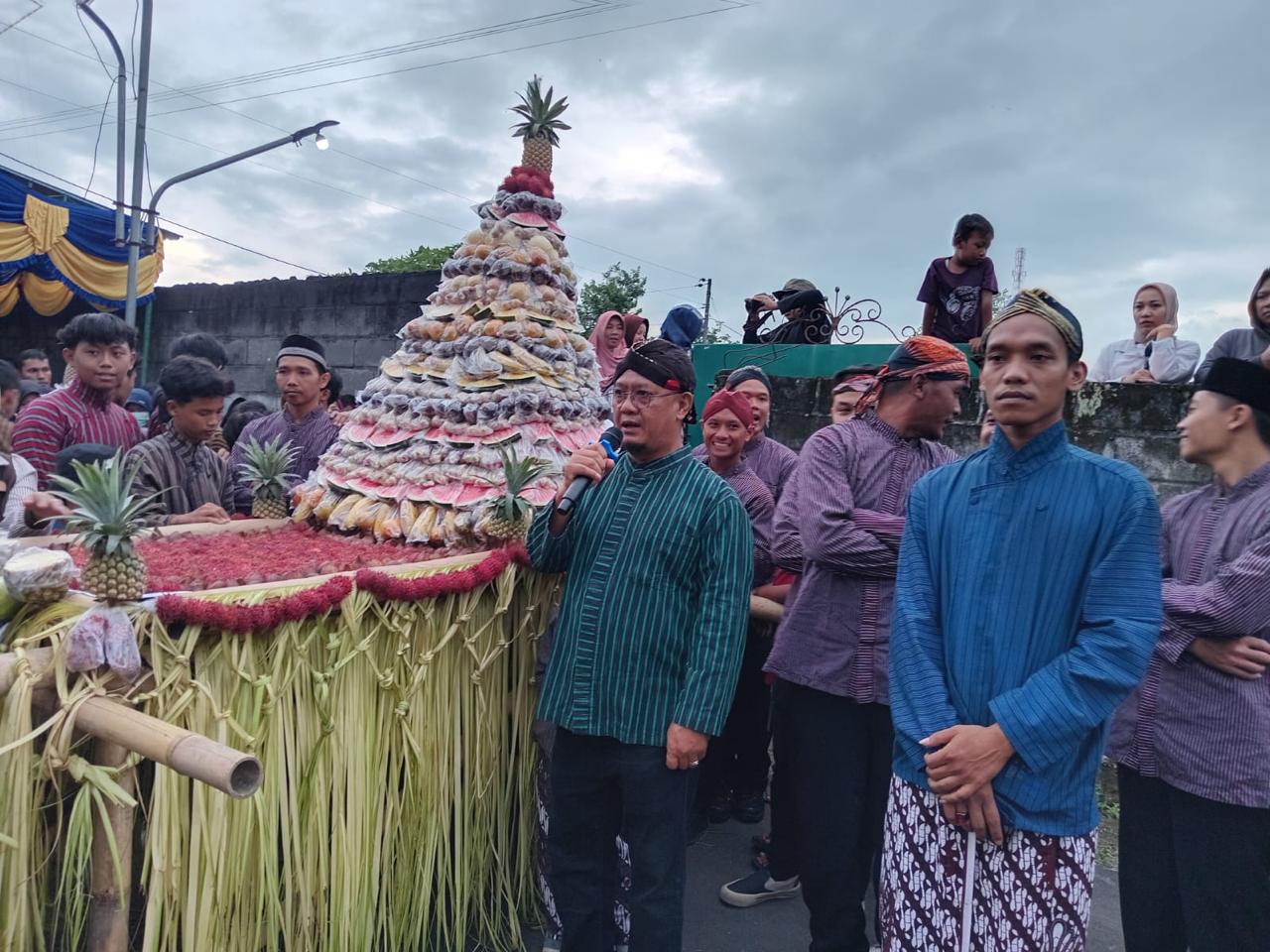 Masyarakat Kalurahan Sukoharjo menggelar acara “Nyadran/Sadranan”