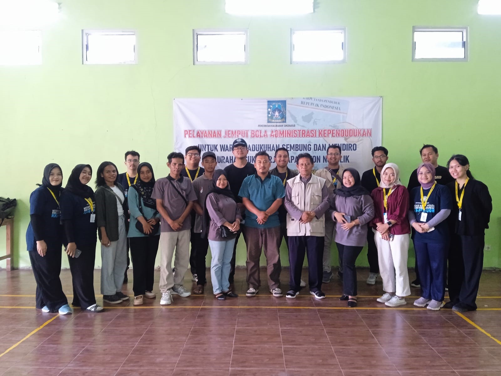 Jemput Bola Adminduk Padukuhan Sembung dan Mendiro
