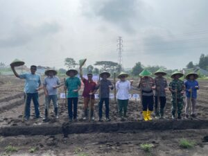 Penanaman Jagung Serentak Program Ketahanan Pangan di Kalurahan Sukoharjo