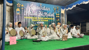 Kembali ke Fitrah, Masyarakat Padukuhan Yapah Sukoharjo Ngaglik Gelar Pengajian Syawalan Halal bi Halal